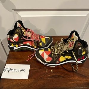 Under Armour Maryland Edition basketball shoes